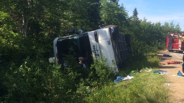Cabot Trail bus crash