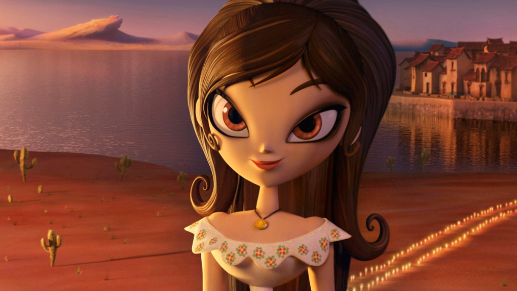 A scene from the animated comedy, 'Book of Life.'