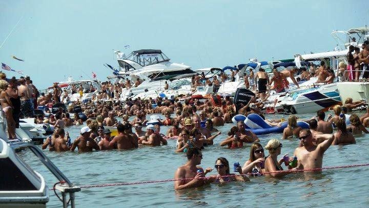 Lake St. Clair party