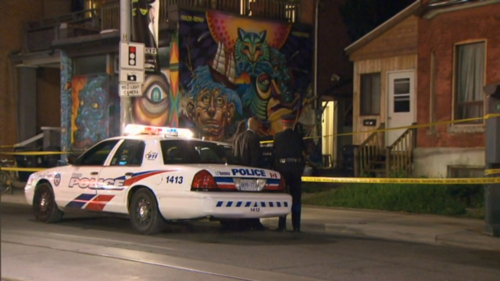Man in hospital after overnight shooting