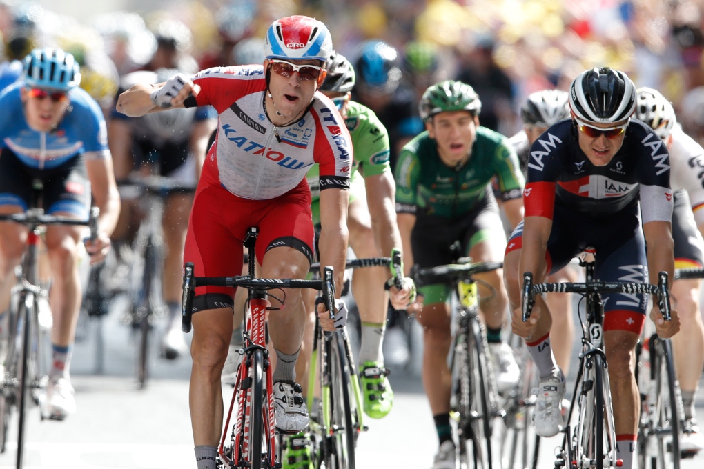 Norway's Alexander Kristoff wins stage 15 of tour