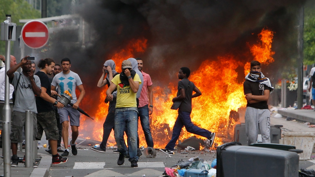 Gaza protest in France 