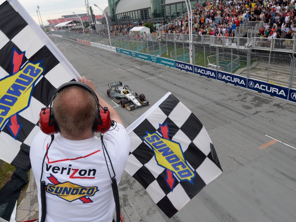 Mike Conway wins 2nd race at Honda Indy TO