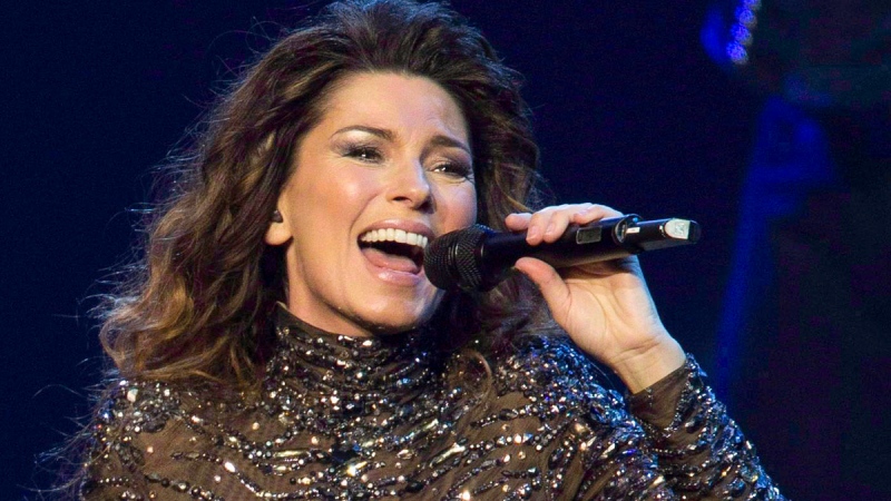 Shania Twain performs at The Colosseum at Caesars Palace in Las Vegas, Dec.1, 2012 file photo. (Invision / Eric Jamison)