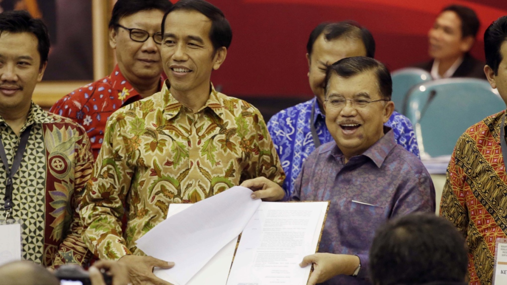 Joko Widodo elected president of Indonesia