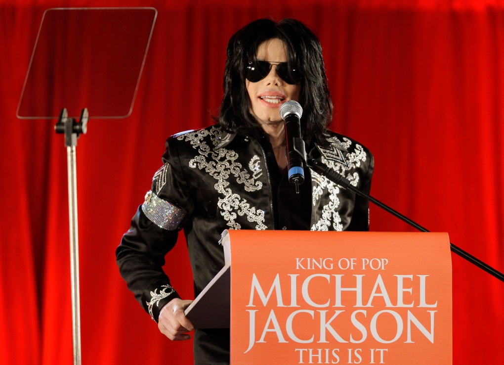 Michael Jackson at London's O2 Arena