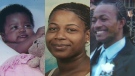 Canadians Ronaldinho Dixon, 2, Diane Dixon, 32, and Garieno Dixon, 27, were killed in a car crash in St. Catherine, Jamaica, on Thursday Jan. 5, 2012.