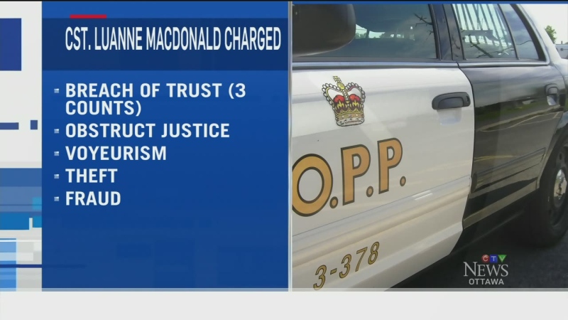 CTV Ottawa: OPP charge 2 of their own