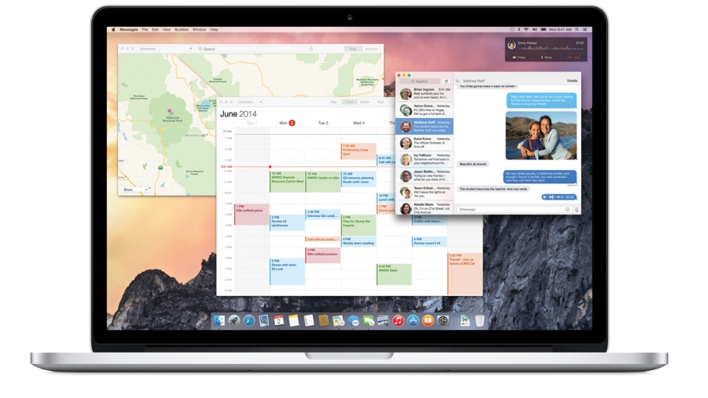 Apple's new OSX Yosemite operating system