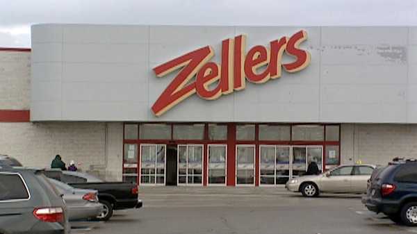 A Zellers store is seen in Cambridge, Ont. on Thursday, Jan. 5, 2012.