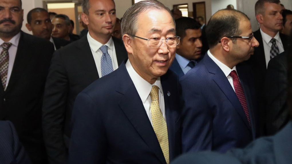 Ban Ki-moon comments blocking of Syrian aid