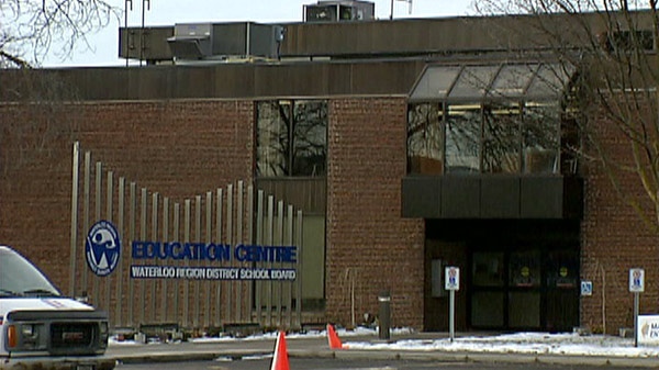 The Waterloo Region District School Board offices are seen on Ardelt Avenue in Kitchener, Ont. on Friday, Jan. 6, 2012.