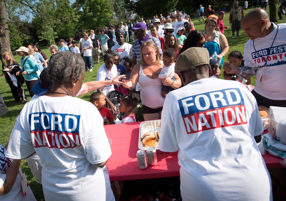 Ford Fest volunteers