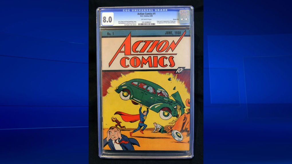 Superman comic goes on eBay