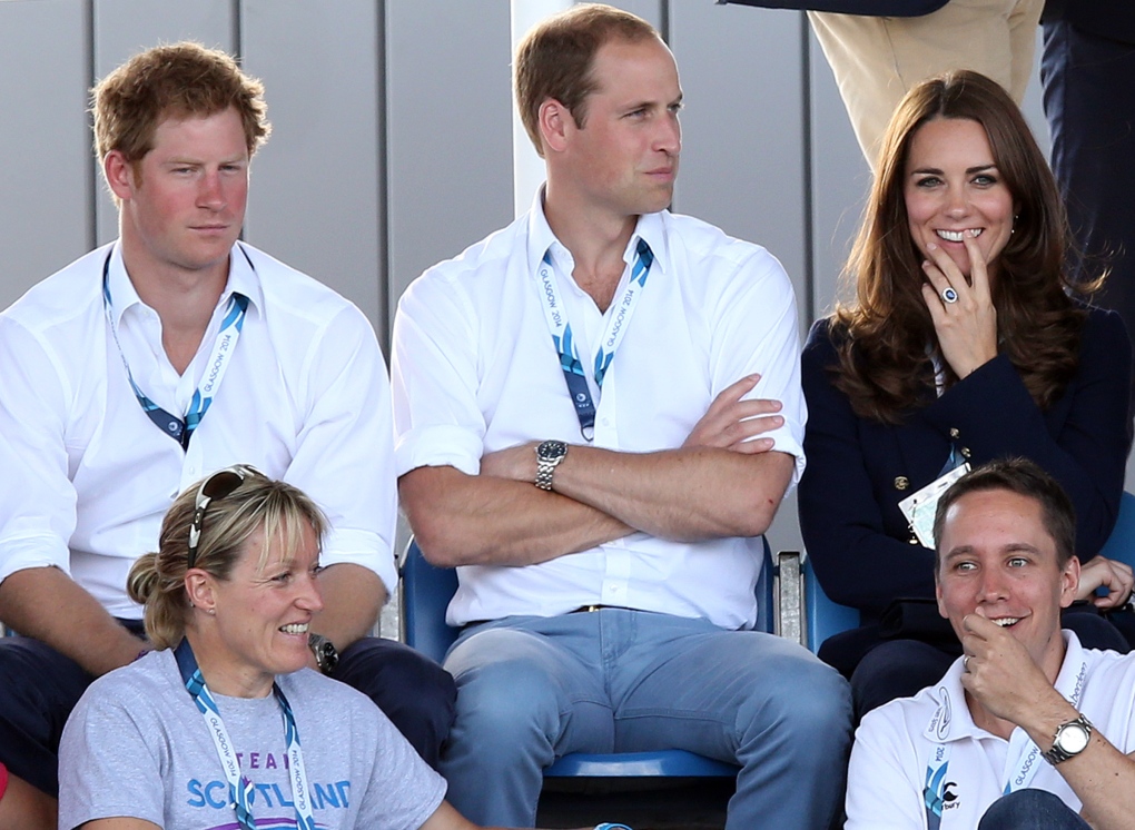 William and Kate at Commonwealth Games