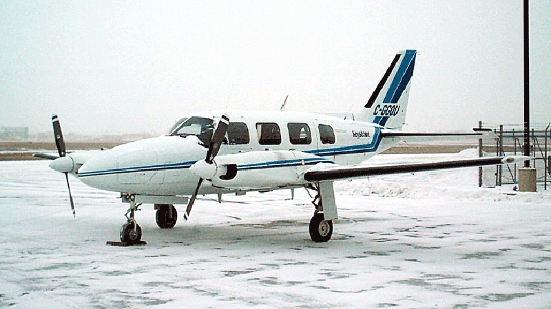 A Piper Navajo aircraft is shown in this undated file photo. (Courtesy: Keystone Air Service Ltd.)