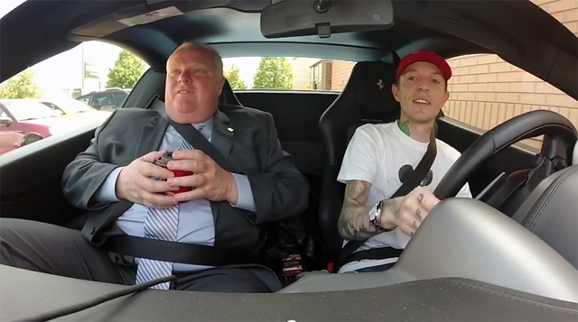 Ford appears on 'Coffee Run'