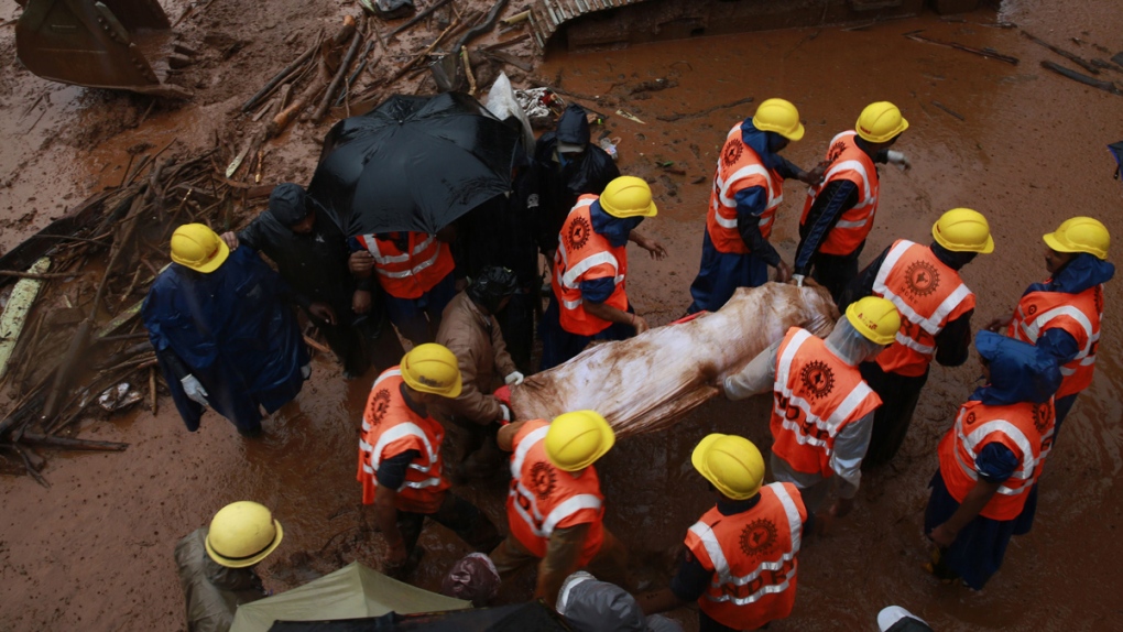 Landslide in India Claims 16 Lives, Over 100 Still Trapped