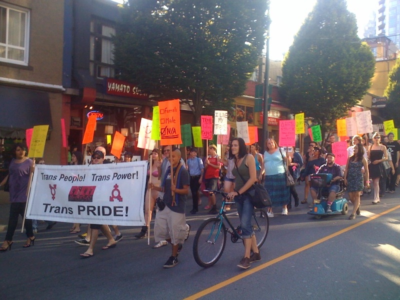 Vancouver trans march