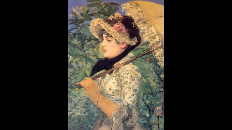 Edouard Manet's Le Printemps