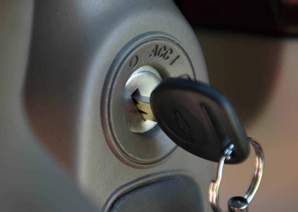 Ignition switch in GM vehicle