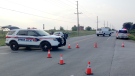 A 52-year-old was killed after a motorcycle crash in East Gwillimbury on Sunday. (Dave Erskine / CTV Barrie) 
