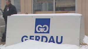 RCMP confirmed one person suffered burns at the Gerdau steel mill in Selkirk, Man. on Jan. 13, 2012. 