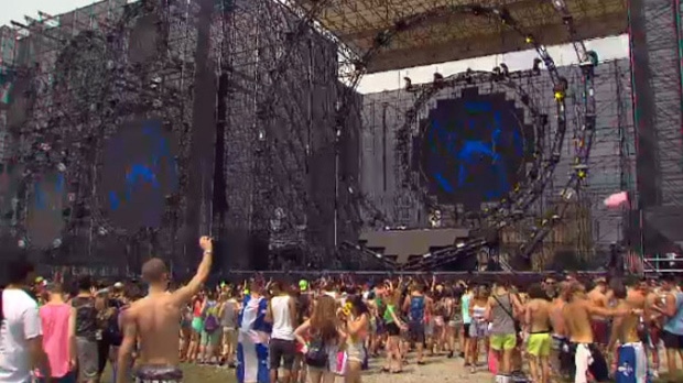 This photo shows the VELD music festival in Toronto in 2014.