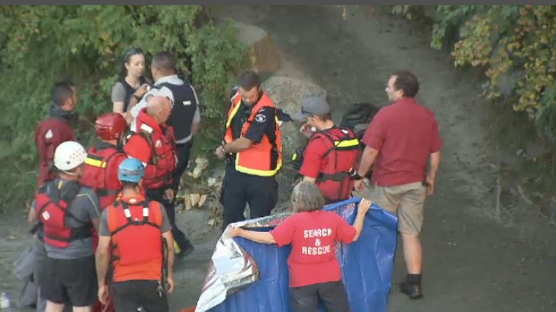 A man in his 40s has drowned while swimming near Pitt Meadows. (CTV)
