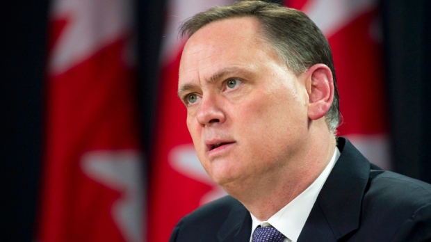 Liberal House leader David McGuinty speaks to the media during a news conference in Ottawa (Adrian Wyld / THE CANADIAN PRESS)