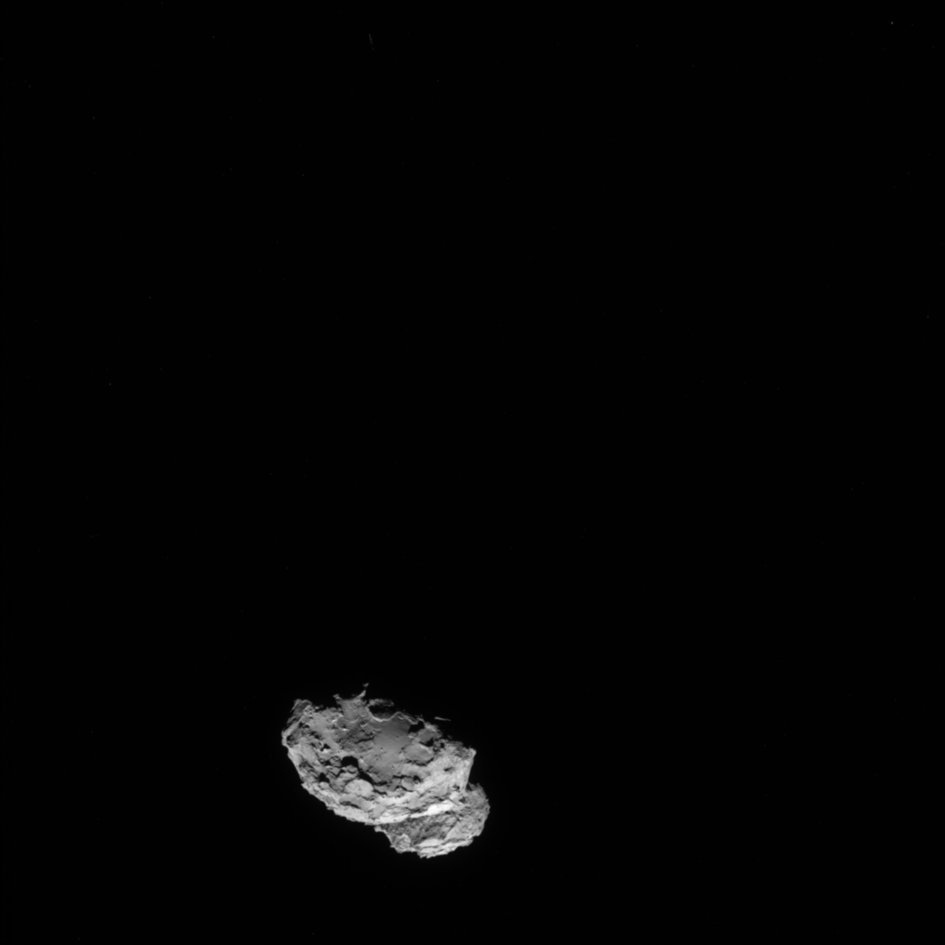 Rosetta probe catches up with comet