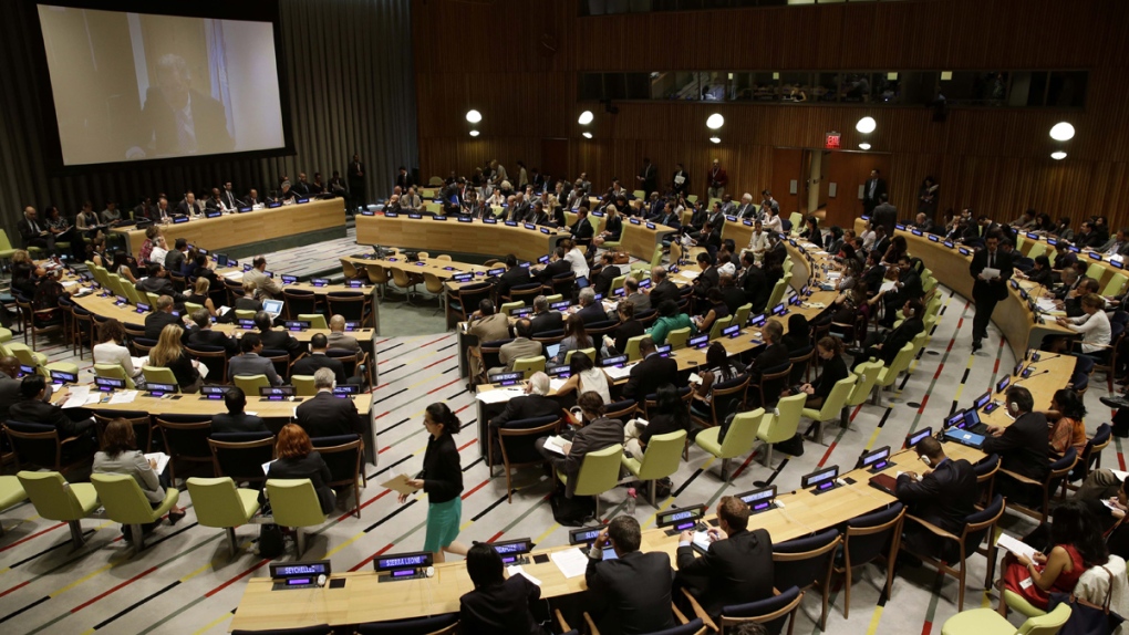 Gaza talks begin at the UN General Assembly