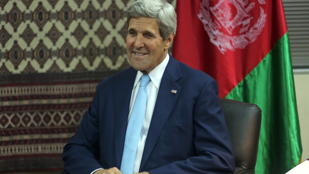 U.S. Secretary of State John Kerry in Afghanistan