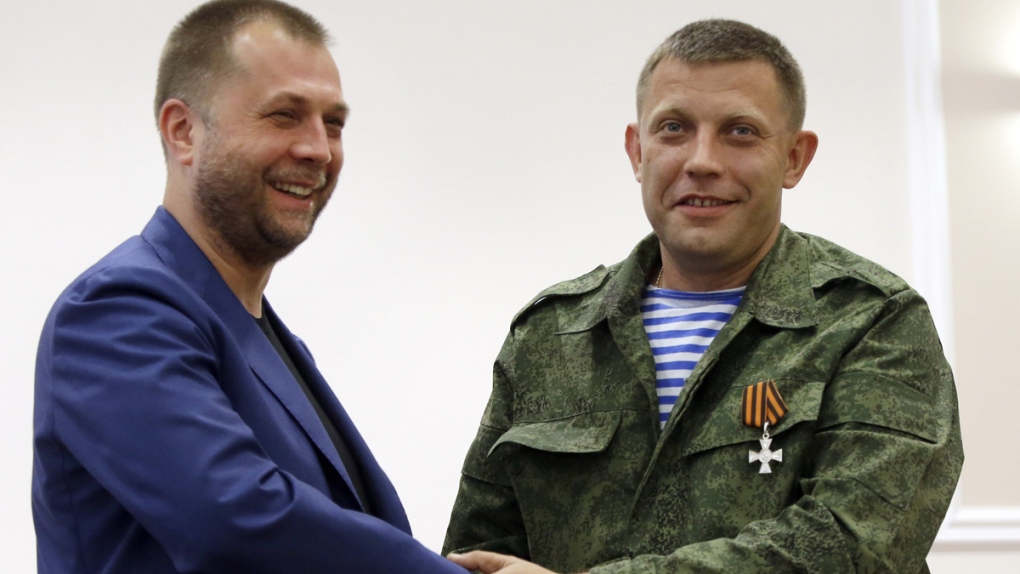 Transition of rebel leaders in Ukraine