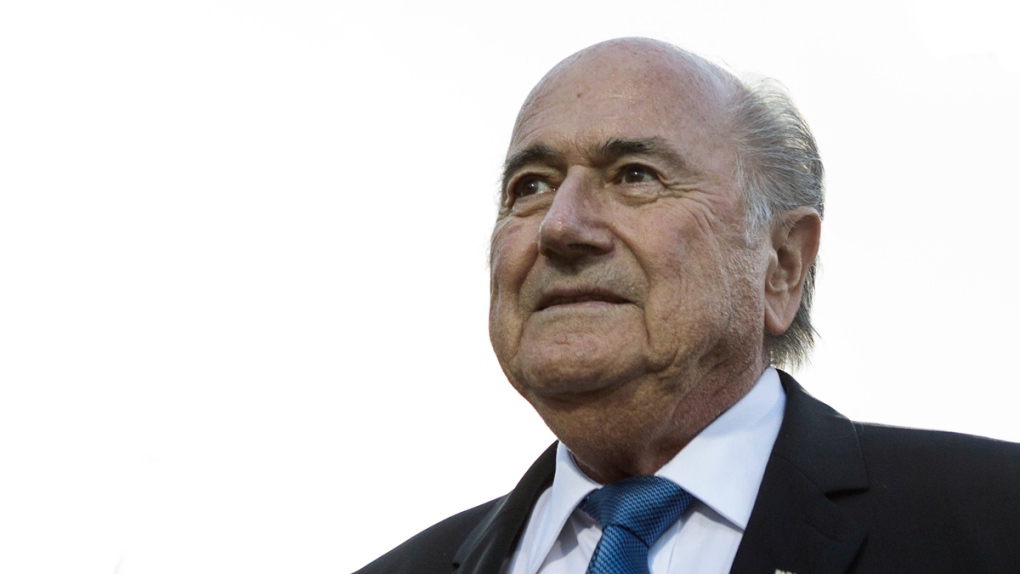 FIFA President Sepp Blatter in Toronto