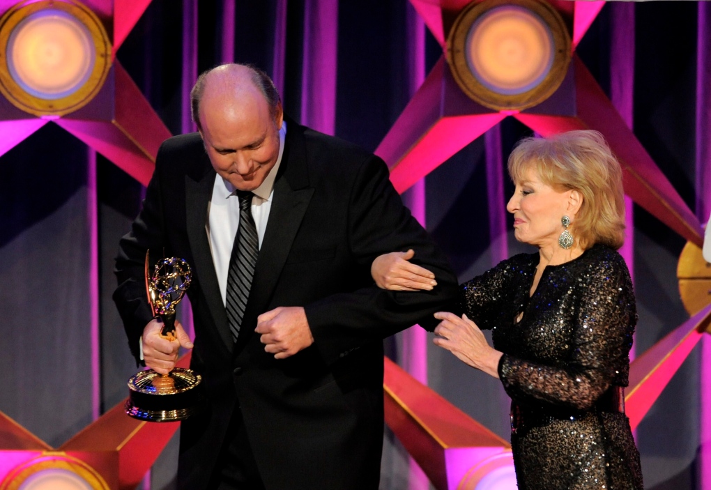 The View's Bill Geddie and Barbara Walters