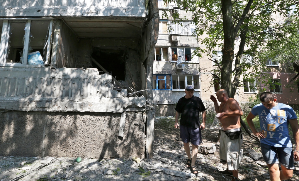 Ukraine shelling