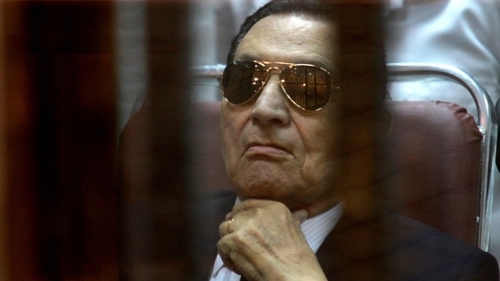 Ousted Egyptian President Hosni Mubarak