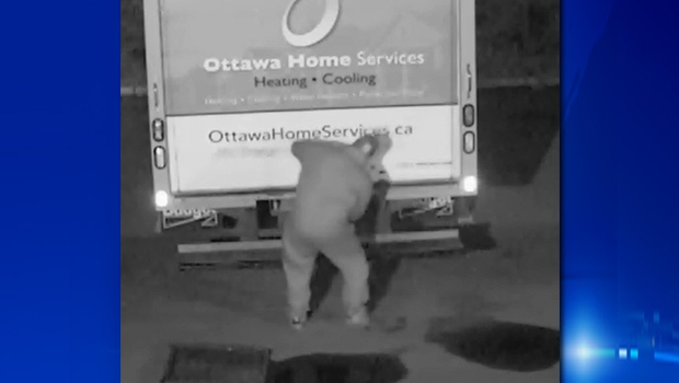 Surveillance photo, courtesy Ottawa Home Services