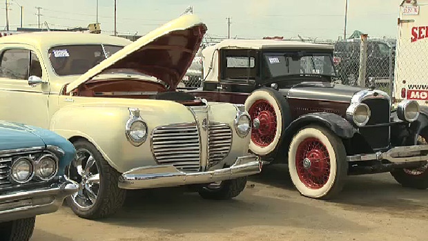 About 500 cars are up for auction in Spruce Grove this weekend, most of those belong to Murray King. 