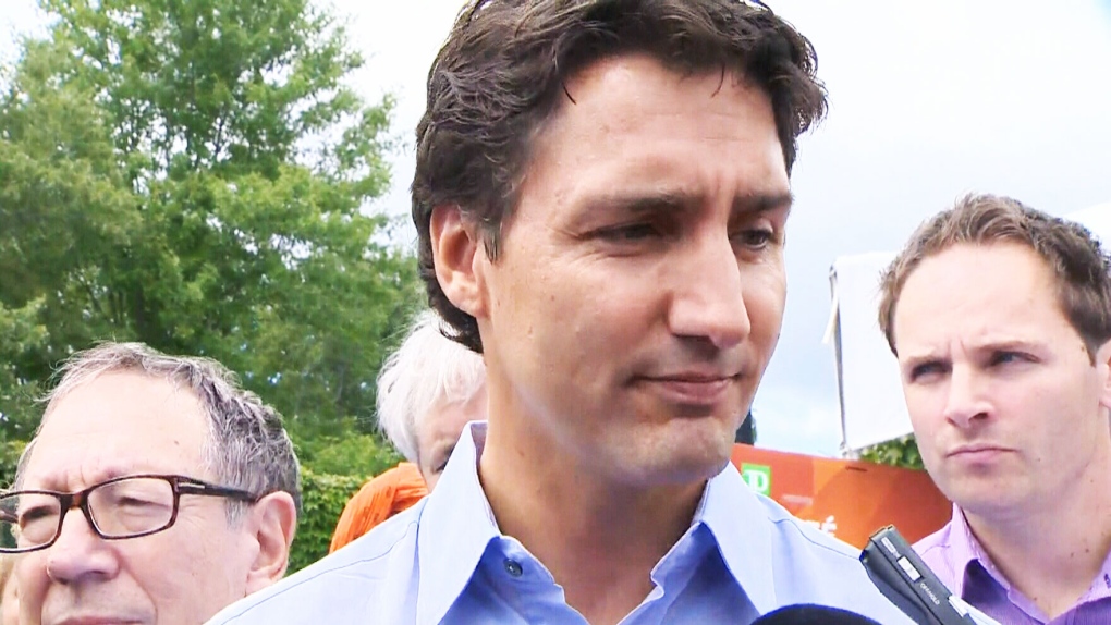 Justin Trudeau attends gay pride in Montreal