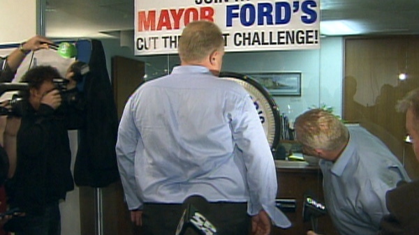 ford weigh loss, rob ford weight loss challenge
