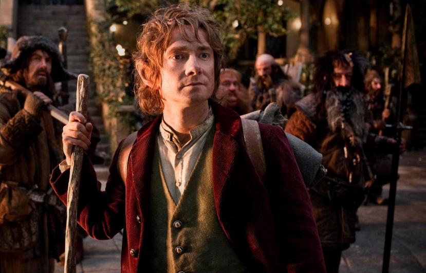 Martin Freeman in New Line Cinema's The Hobbit: An Unexpected Journey'