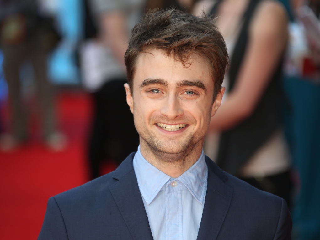British actor Daniel Radcliffe