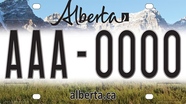 Albertans licence plate, wildrose country, licence