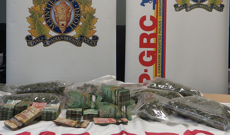 Drugs and money seized by Red Deer RCMP
