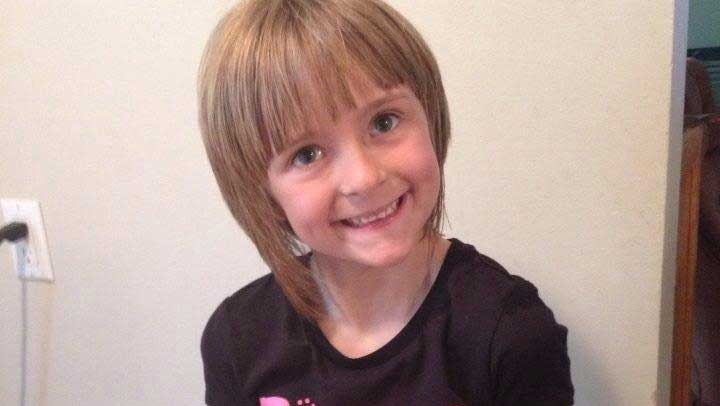 Seven-year-old Yasmin Brandt is seen in this undated image released by the London Police Service.