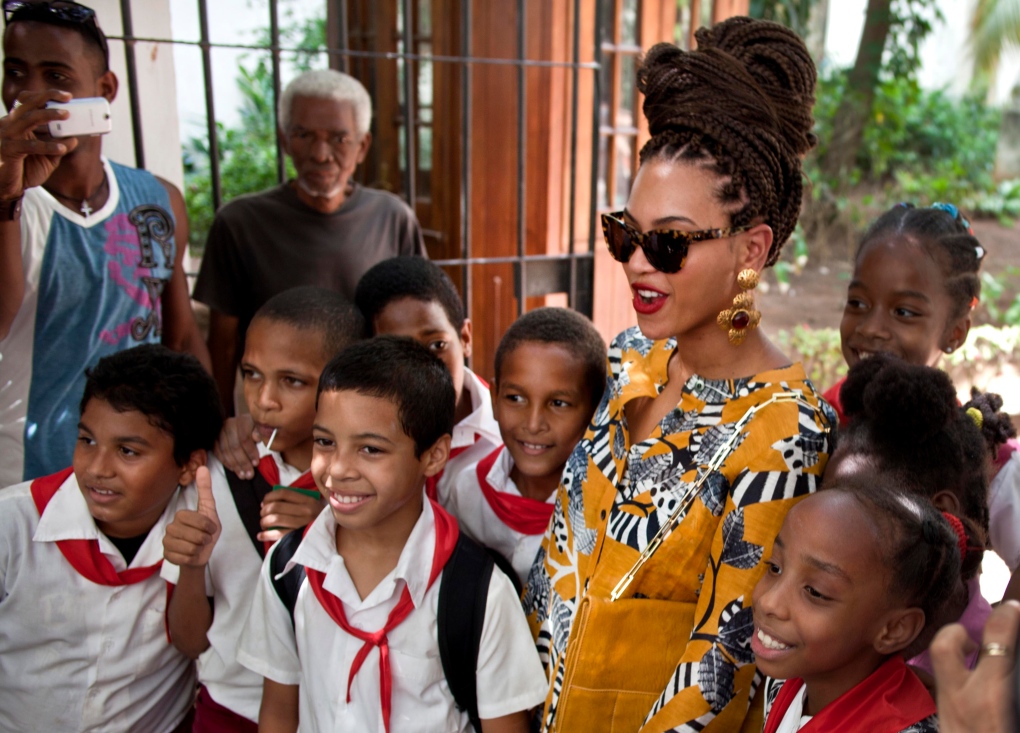 Beyonce in Old Havana