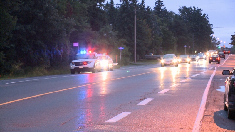 A young boy was struck by a vehicle on Prince of Wales Drive Thursday evening