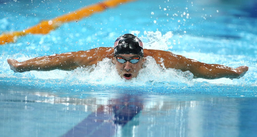 Michael Phelps wins gold at Pan Pacifics
